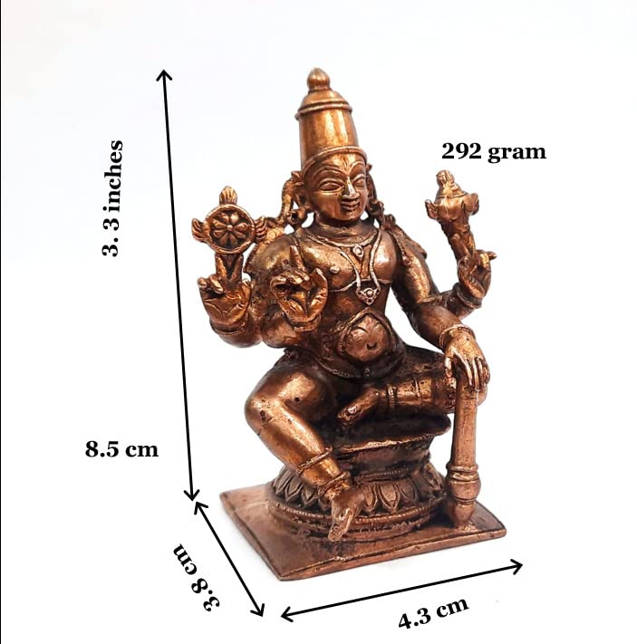 Image of Pooja Murti Copper Bhagwan Ji Idol - N /A - Pack of 1