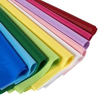 120 Sheets - Tissue Paper Gift Wrap in Bulk - Assorted Colors