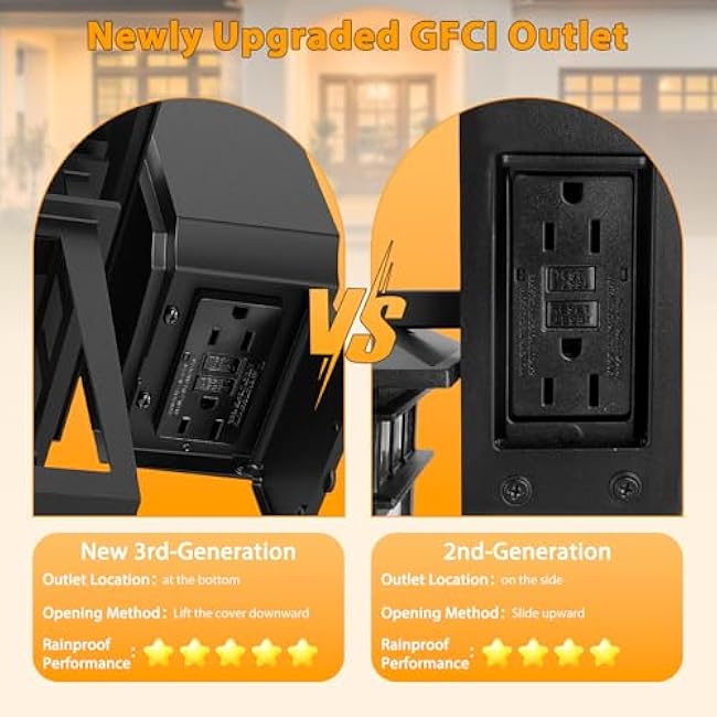 Dusk to Dawn Outdoor Lights Porch Wall Light Fixture Wall Mount Lantern Wall Sconce