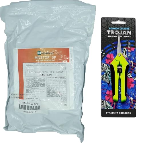 MilStop SP Organic Foliar Fungicide 5 lb Bag with Trimming Scissors
