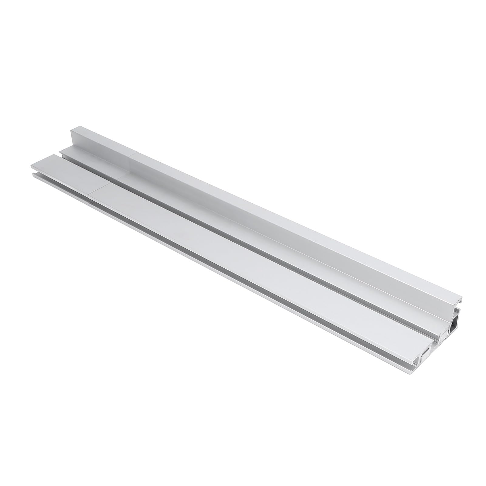 Przykładnica Ukośna Dokładna i Wszechstronna Prowadnica Teleskopowa do Obróbki Drewna, materiał ze Stopu Aluminium, Regulacja Długości w Zakresie 50–86 Cm do Pracy z piłą stołową i Stołem