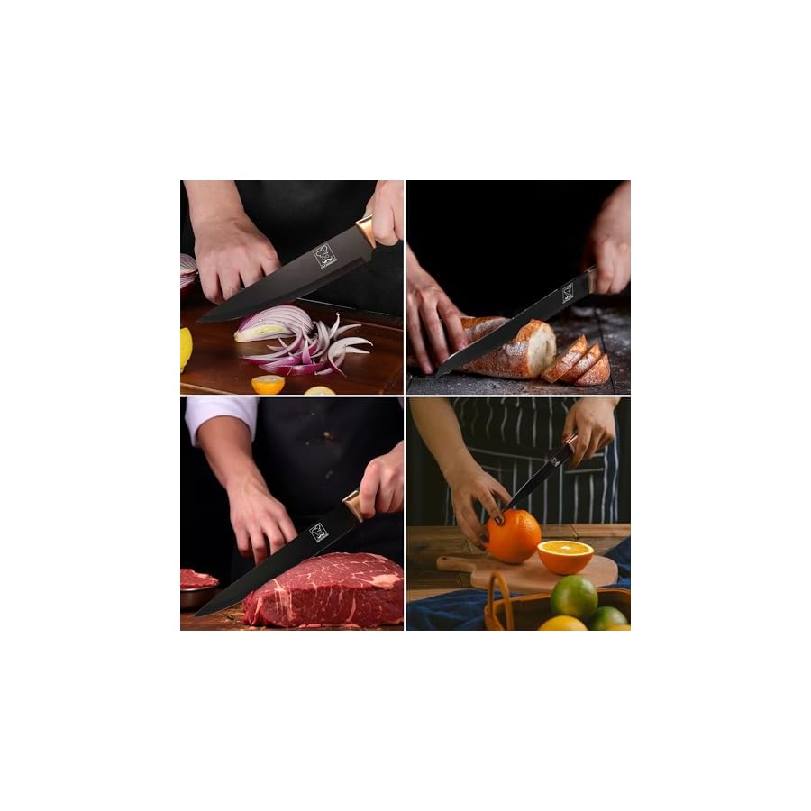 Kitchen-Knife-Set-with-Block-Professional-Stainless-15pcs-Knife-Sets-with-Built-In-SharpenerKnives-Set-with-Wooden-Block-For-Chefs-Family Kitchen Knife Set with Block, Professional Stainless 15pcs Knife Sets with Built-In Sharpener,Knives Set with Wooden Block For Chefs Family