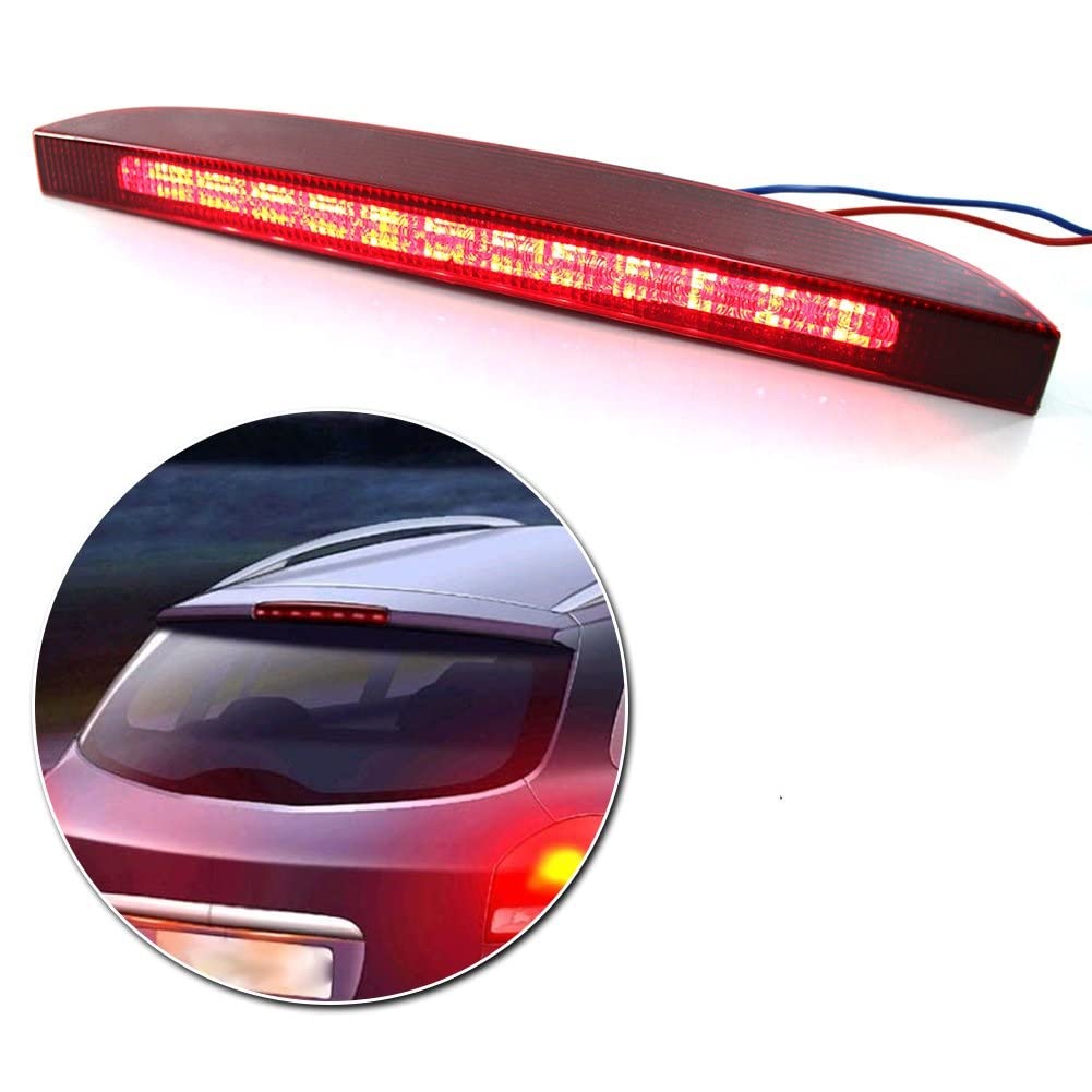 3ème Feu Stop Pour Renault Clio 2 (1998-2005) - Rouge, Référence 7700410753, Sécurité Arrière