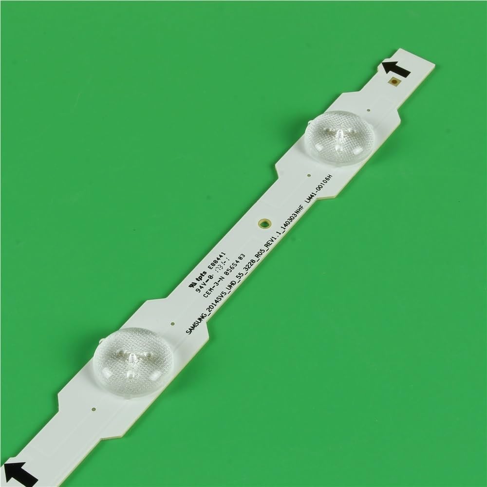 Striscia Lampada retroilluminazione a LED Adatta for Samsung 55 "TV Un55hu7000 LM41-00106H 00106G BN96-34251A BN96-34252A 2014SVS_UHD_55_3228_R05 L08