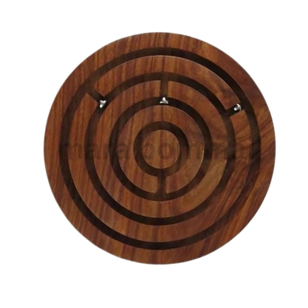 See full amazon price history chart for Mara Bommai 5" Inches Wooden Labyrinth Board Game Ball in a Maze Puzzle Toys - Indoor Puzzle Game Gifts for Young Adults + Pack of 1 Mara Bommai 5" Inches Wooden Labyrinth Board Game Ball in a Maze Puzzle Toys - Indoor Puzzle Game Gifts for Young Adults + Pack of 1 (B0CZYXD9N4) Amazon Price History, Amazon Price Tracker