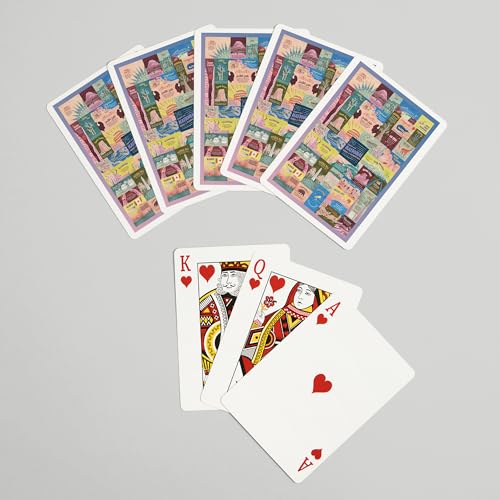 Baraja de cartas de poker tamaño póker 52 cartas miniatura 7