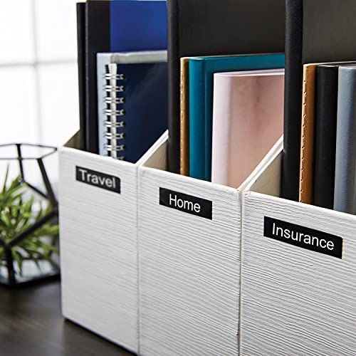 Dymo D1 Standard Labelling Tape 12Mm X 7M - White On Black #TOP6