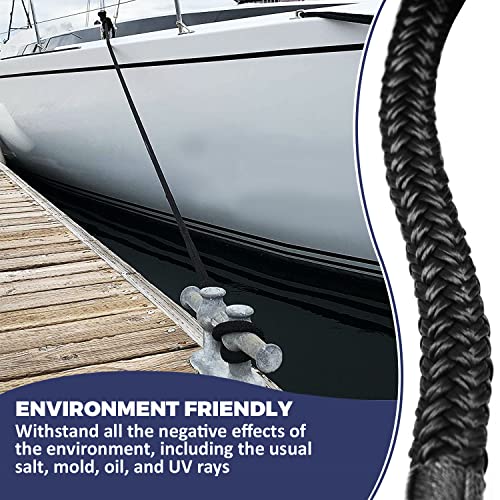 Image of Double Braided Nylon Dock Line, Exceptional Nylon Rigging Line, Highly Dock line and Oil Resistance