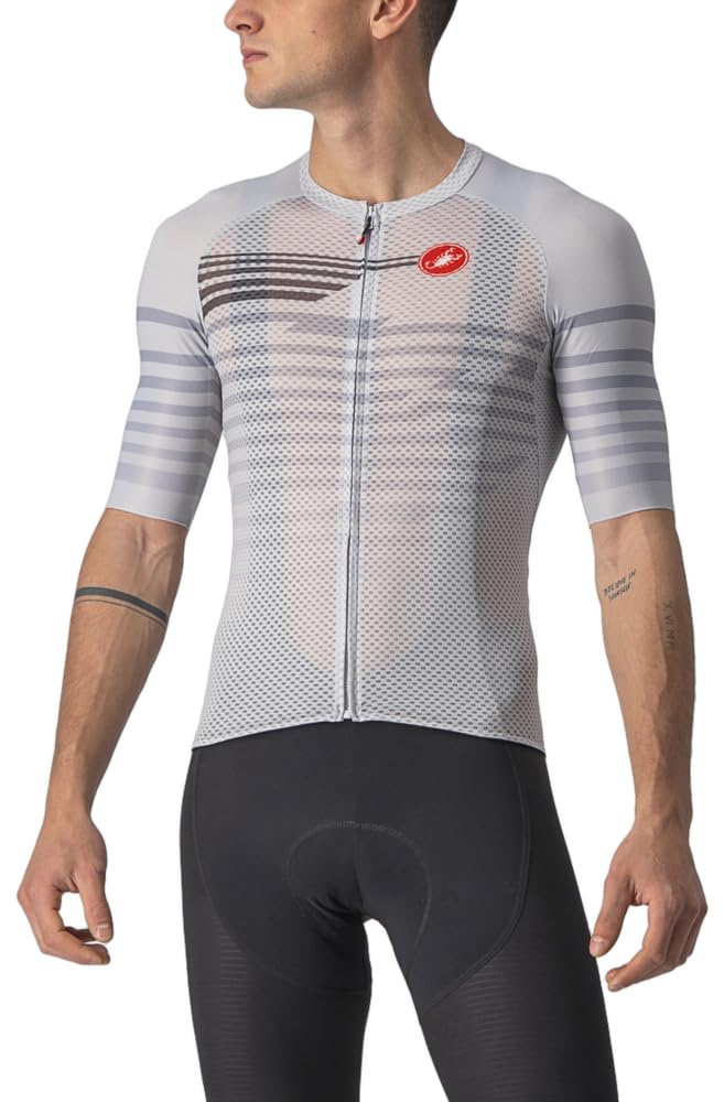 CASTELLI 4522015-870 CLIMBER'S 3.0 SL JRS Sweatshirt Men's Silver Gray/Dark Gray XXL