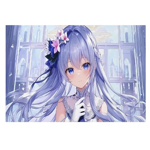 Póster de anime moderno LIAZLIUT en lienzo para salón u oficina, 40x60 cm