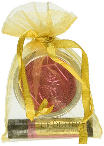 Honey House Naturals 2 Piece Gift Set, All Natural, Ultra Moisturizing Lotion Bar and Lip Butter Infused with Essential Oils, Made in USA, (Variant Name)