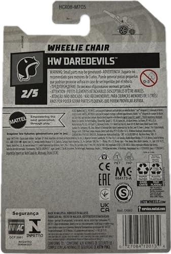 Hot Wheels Wheelie Chair HW Daredevils 1:64 miniatura 2