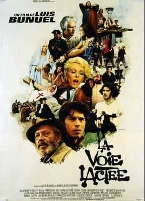 La Voie Lactée 1969 affiche de cinéma originale Luis Buñuel 116x158 cm de collection