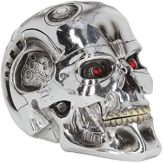 Nemesis Now T-Terminator Box 18cm Silver, Resin