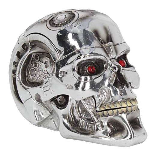 Terminator Nemesis Now, T Box, 18 cm, Silber, Kunstharz, Einheitsgröße
