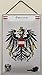 Produktbild Blechschild mit Kordel 30 x 20 cm Adler Wappen Österreich mit Karte ! - Blechemma