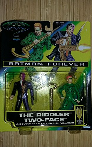 Batman Forever Riddler and Two-face 2-pack Action Figure Set