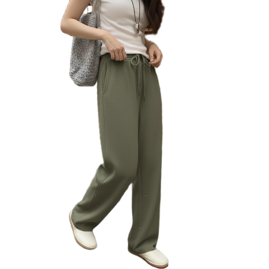 dockstreet Track Pant for Women || Baggy Fit || Track Pants || Full Elastic Jogger Track Pant ||-picture-38