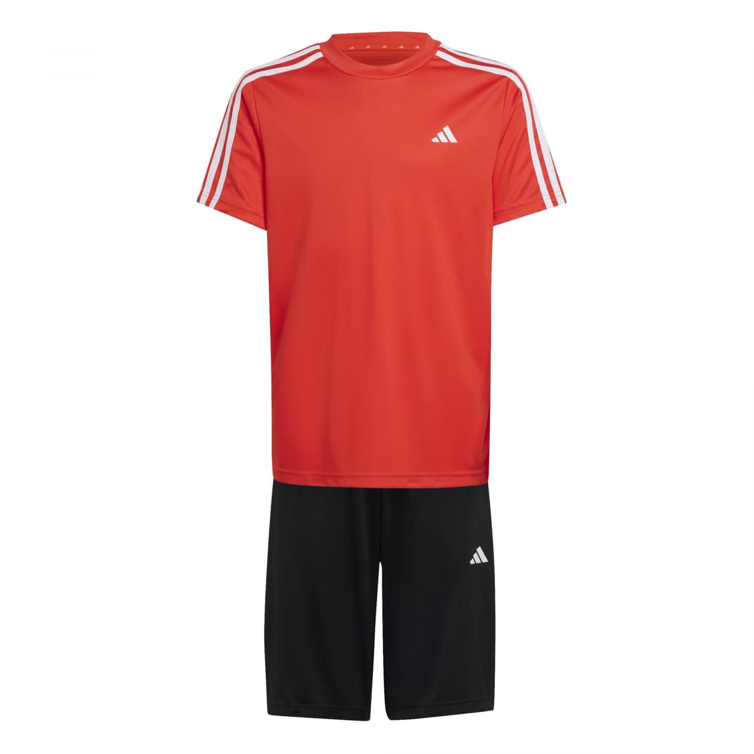 adidas unisex-child Train Essentials Aeroready 3-Stripes Regular-Fit Training Set Tracksuit 5-6 Years Brired/White/White