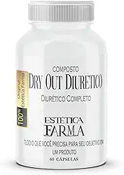 Diurético Composto Morosil Cavalinha Chá verde Dry Out 60 caps Estética Farma