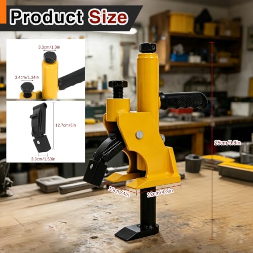 Image of 38 inch-42 inch Manual Tire Bead Breaker Tire Change Tool with Rubber Pad | All Terrain Vehicle,Easy-Operated,Lightweight and Portable,Fit for 38 and 42 Inches Tires Changer,Yellow