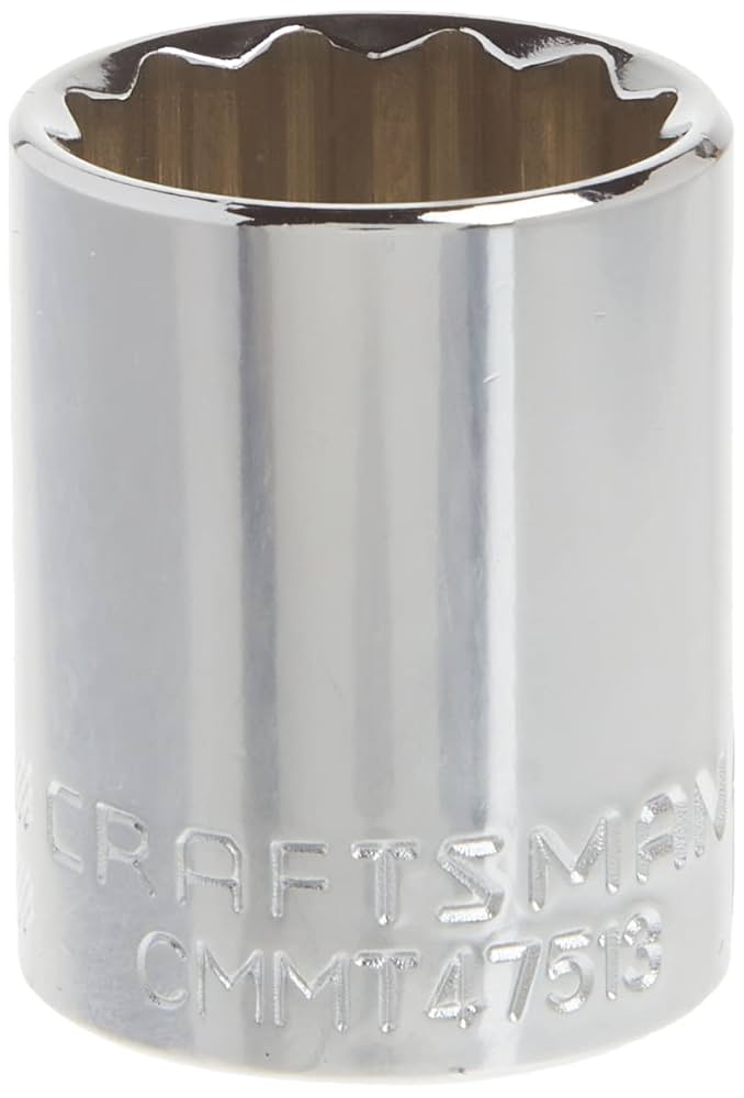SAJ-1280Z ハカランダ CRAFTSMAN Shallow Socket, SAE, 1/2-Inch Drive, 15/16-Inch