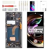 TFT for Samsung S22 Ultra 5g Screen Replacement for Samsung Galaxy S22 Ultra 5g SM-S908U LCD Screen Touch Digitizer Frame for SM-S908U1 Screen Display Black (US Version Without Fingerprint)