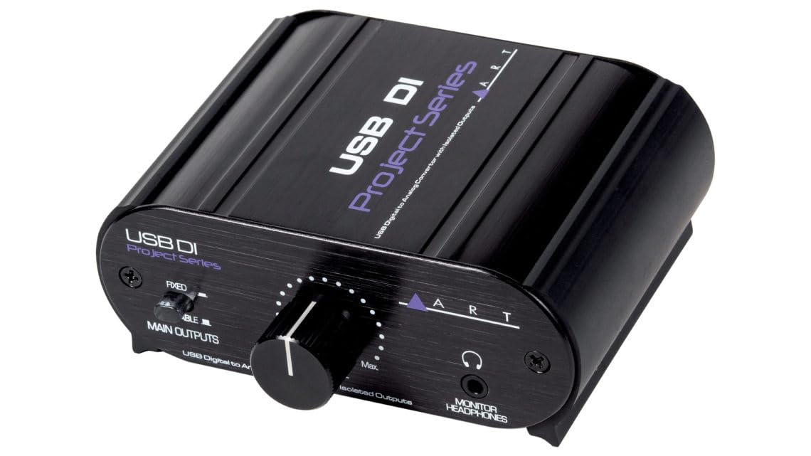ART USB DI USB a trasformatore bilanciato XLR convertitore analogico