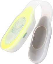 Alonefire PL500 Night Light for Nurses Torch Clip USB Rechargeable Magnetic 3 Modes for Night Shift Nurse, Shirt with Key Holder, Built-in Battery (Yellow, White Light)