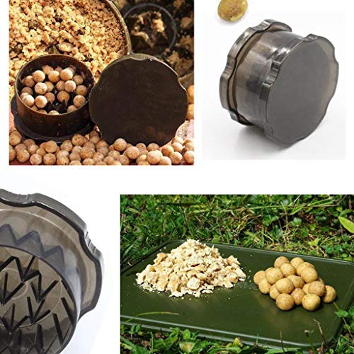 Tongina Bait Grinder, Moedor de Triturador de Pelotas Isca Boilie Groundbait Forragens Triturador de