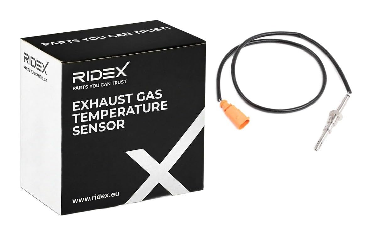 RIDEX 3938E0015 Sensor temp. gas escape Compatible con VW GOLF VI 5K1