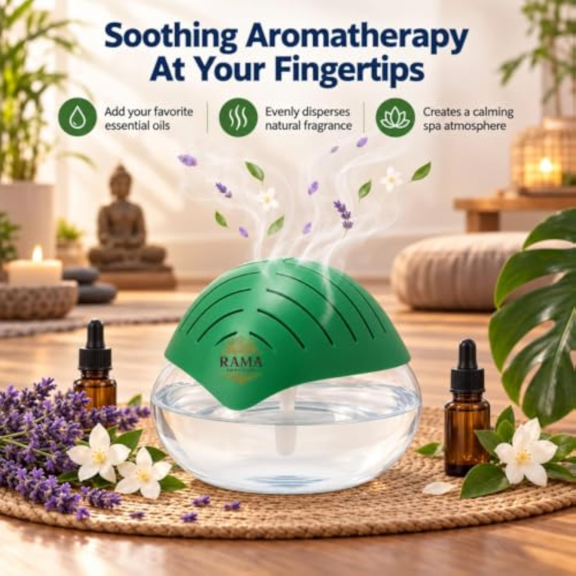 Portable 3-in-1 Air Purifier, Aroma Diffuser & Air Humidifier