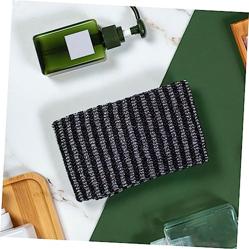 Serviette de corps de arrière confortable avec éponge de bain et scrub - 4