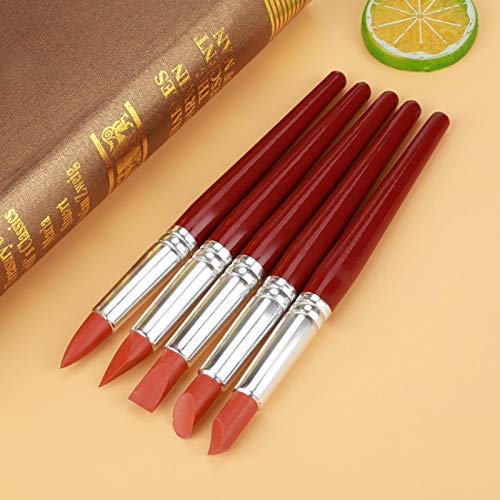 Rubber Pottery Clay Shaper Clay Pottery Sculpture Pen Clay Sculpting Tool Clay Pottery Sculpture Pen Kit for Modeling Wipe Out - Image 3