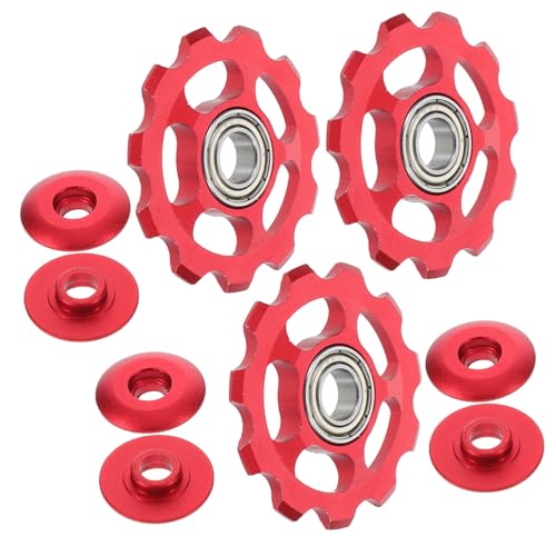 VANZACK Aluminum Bike Rear Derailleur Pulley Wheel 11t Guide Wheel for Mountain Biking Efficient Gear Change Rolling Supply