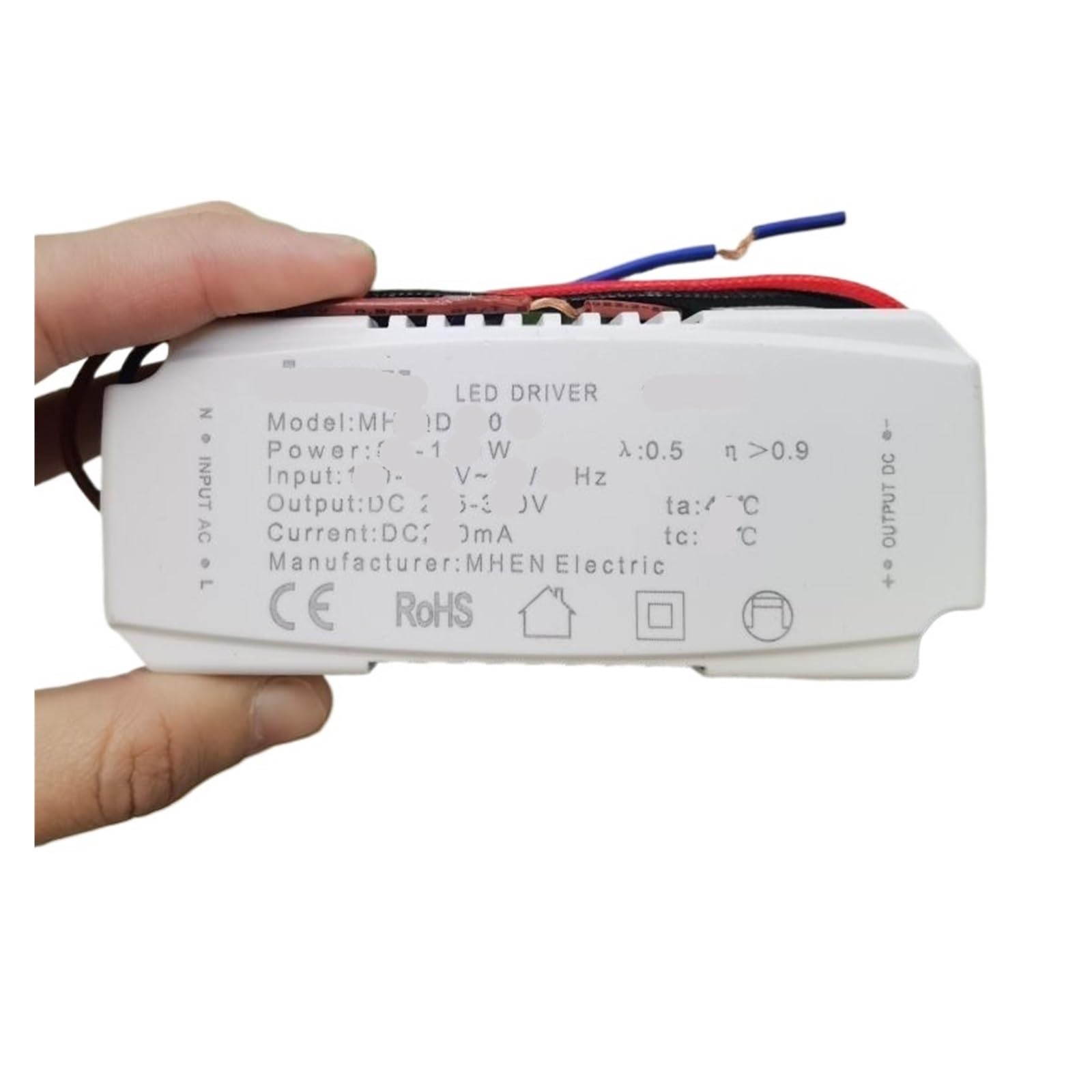Power LED Constant Current Drive Ballast Transformer MH-QD1801 12W (Color : 36w)