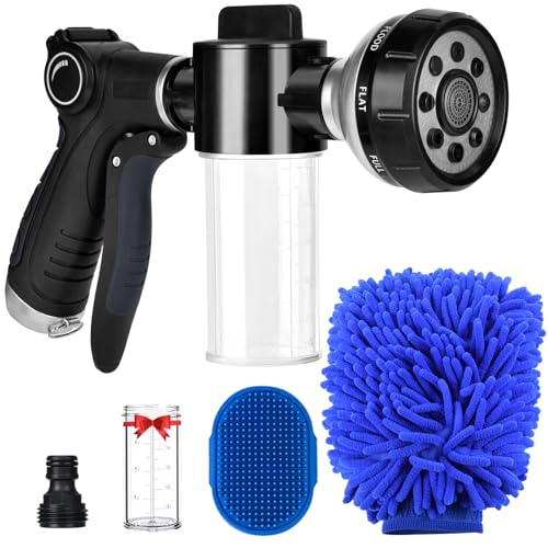 EVILTO Garden Hose Nozzle, High Pressure Hose...