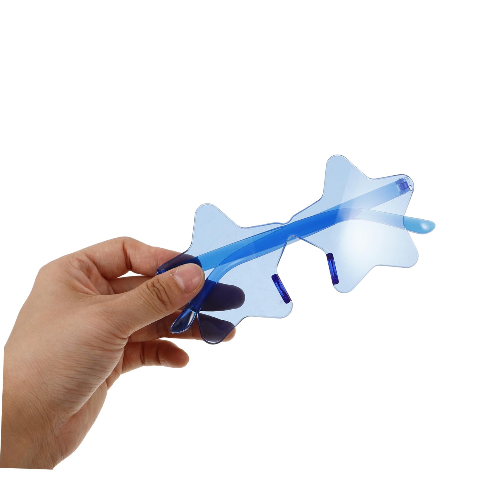 Didiseaon 1 Pair Fashionable Star Shaped Sunglasses for Parties Funny Cosplay Eyeglasses Lightweight Durable Lens Unique Design for Beach Events Chic Stylish Accessories