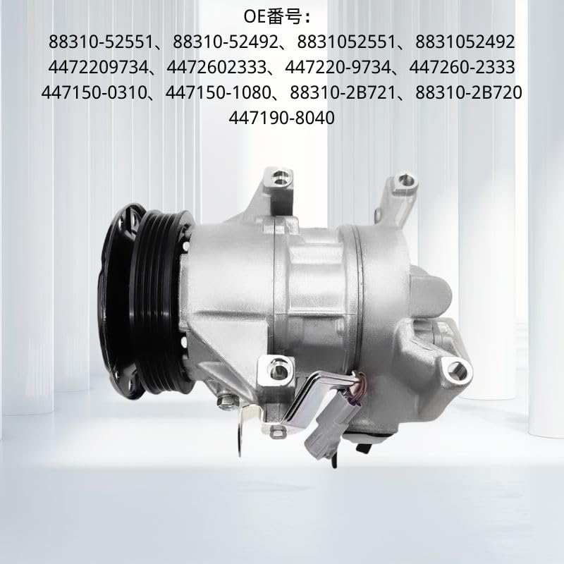 カローラフィールダー DBA-NZE141G ACコンプレッサー/エアコン