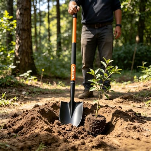 Pala de Jardín Resistente KOLEIYA con Mango de Fibra de Vidrio 57 pulgadas miniatura 6