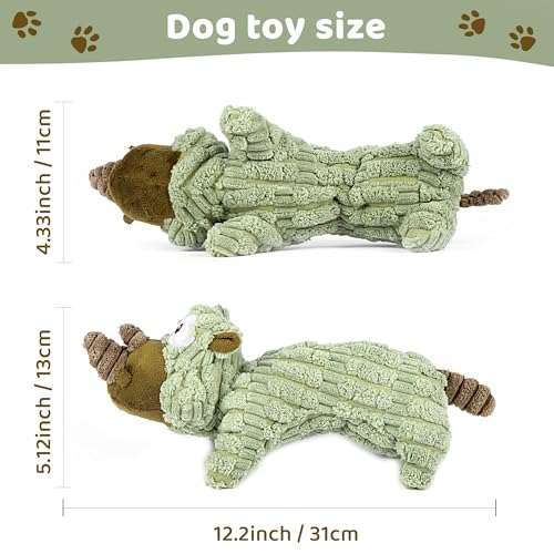 Juguete de peluche para perros grandes interactivo y con sonido miniatura 6