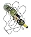 mDesign Botellero para Vino para 6 Botellas – Botellero metálico con aleación de Cromo – Moderno Estante para Botellas para Cualquier Cocina – Soporte para Botellas de Distintos tamaños