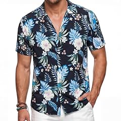 Midnight Tropical Flowers Midnight Blue