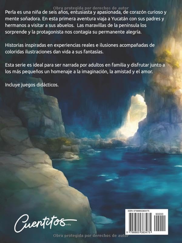Vista 2 de Las aventuras de Perla El cenote mágico (Spanish Edition)