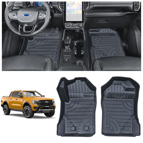 Tapis Ford Ranger Wildtrak Tremor 2024 étanche pour aventures tout-terrain