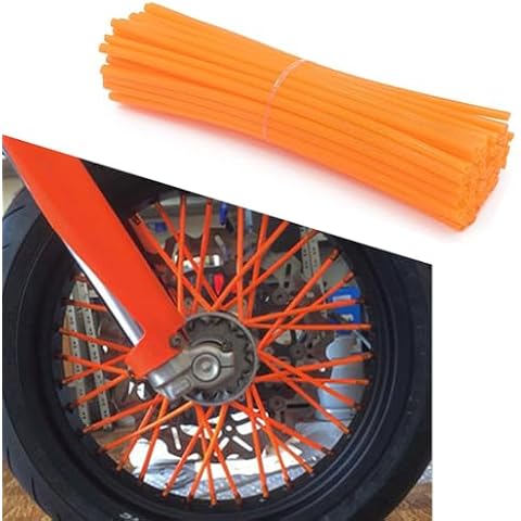 LQMY 72 Pcs Motorcycle Spoke Skins Cover