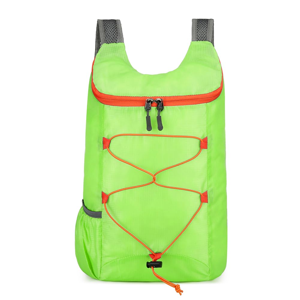 Fiorky Ultra Lightweight Foldable Backpack: 10L Portable Backpack Mountaineering Bag For Men Women, Splashproof Travel Daypack For Outdoor Sport Biking Hiking Climbing Cycling Knapsack