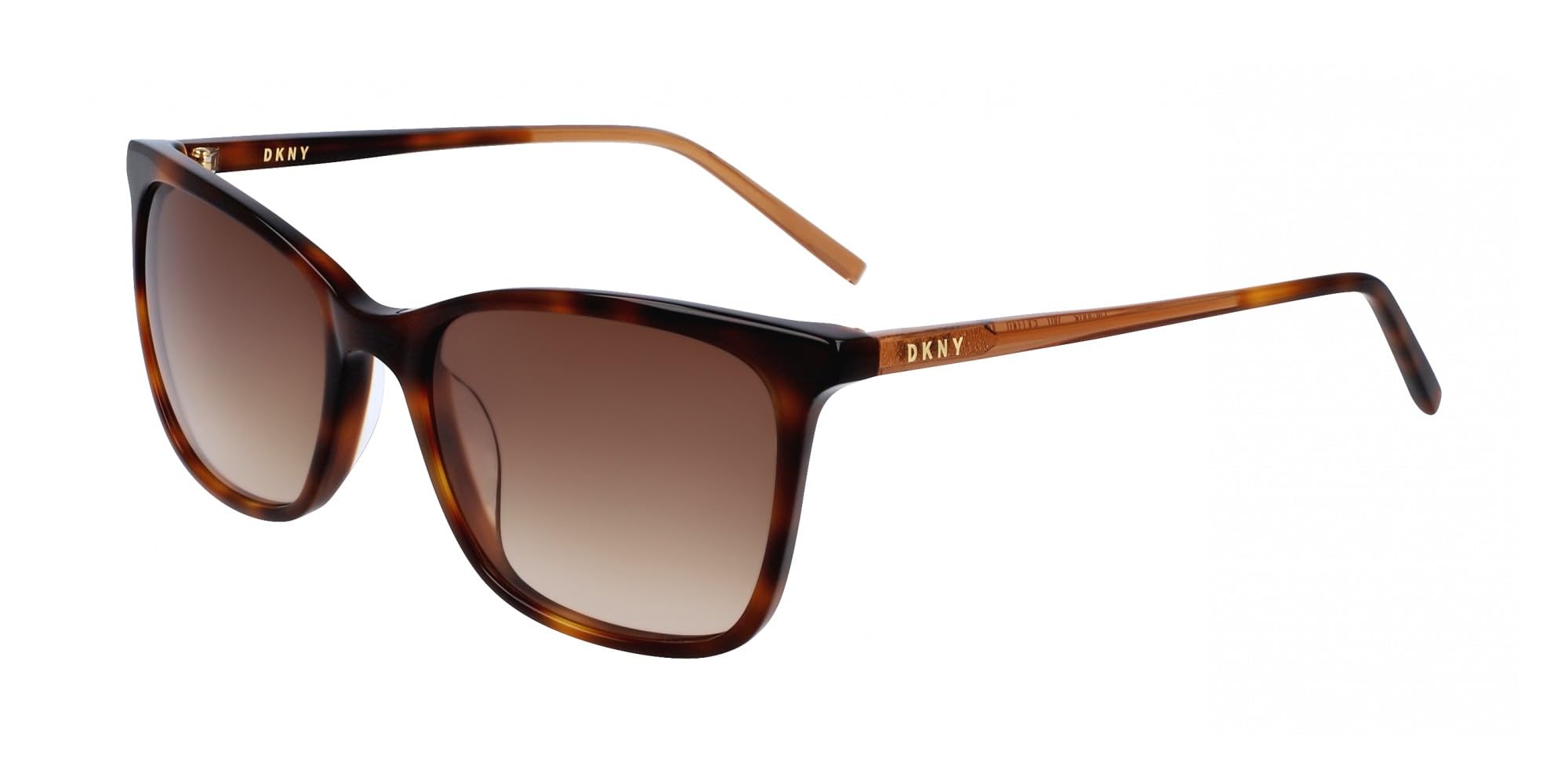 DKNY Womens DK500S Sunglasses, Soft Tortoise, One Size