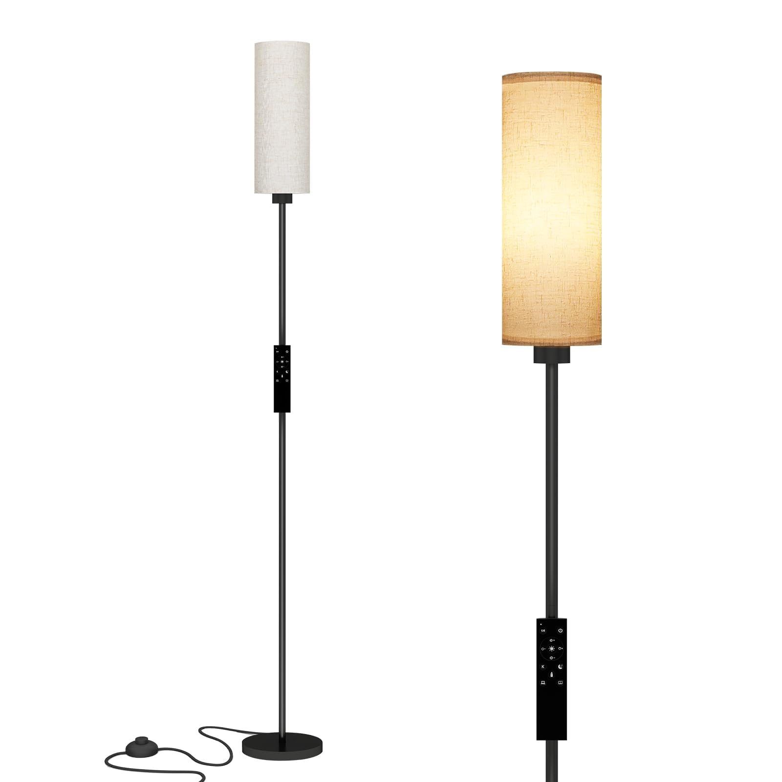 ELECWISH Floor Lamps for Living Room, Standing Lamp with Remote Control