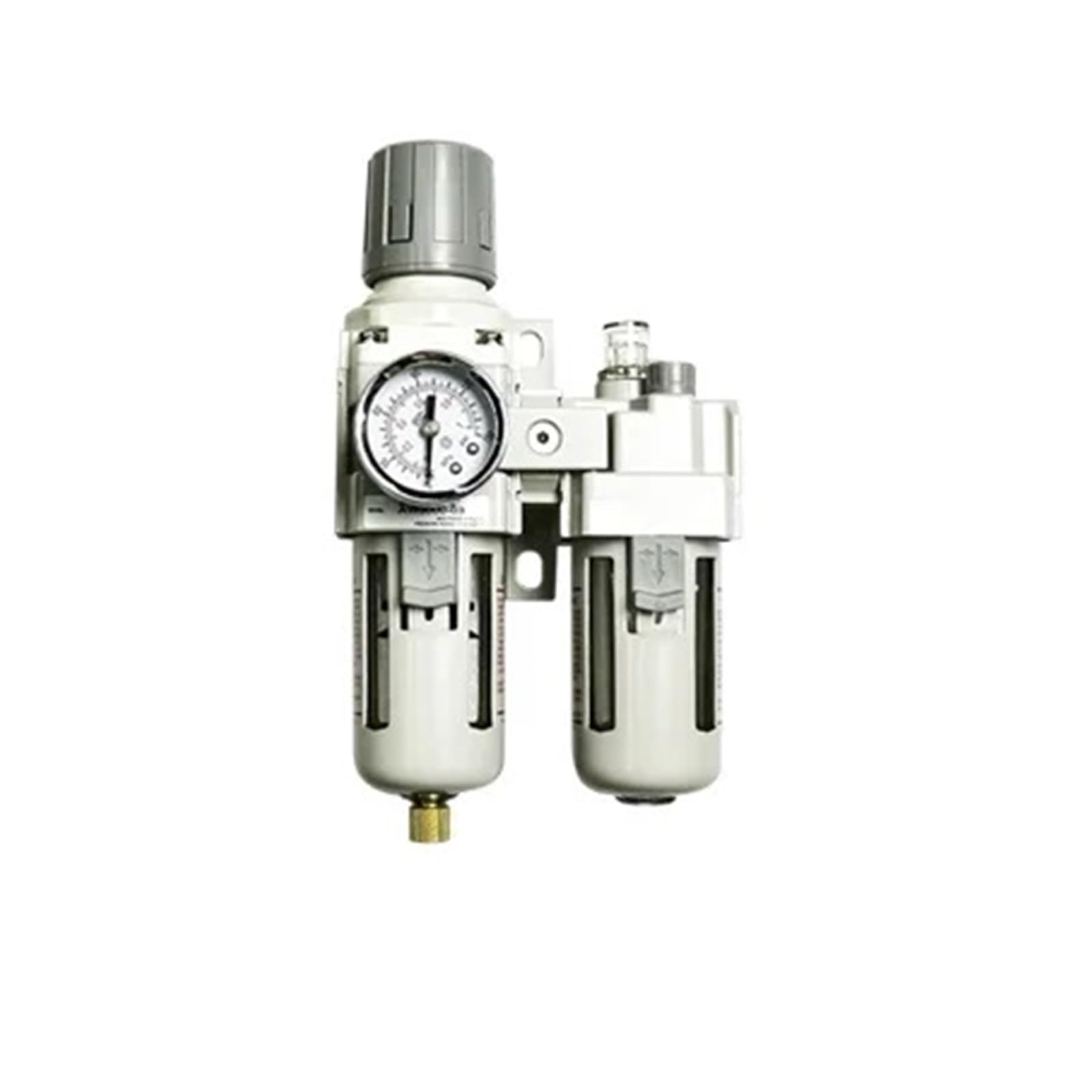 AC2010-02 AC3010-03 AC4010-04 Regulador de presión neumático separador de aceite y agua drenaje manual compresor filtro de aire humedad cobre (solo AC4010-04)